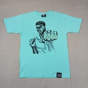 Leaders Muhammad Ali Medium Mens T Shirt 20x28 Fits A Small Has Defects